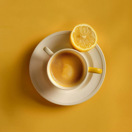 Lemon espresso, czyli kawa z cytryną